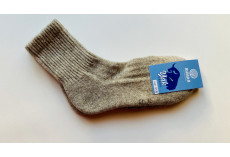 Ponožky z jačí vlny šedohnědé vel. 37-39