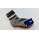 Ponožky šedé s proužkem vel 37-39